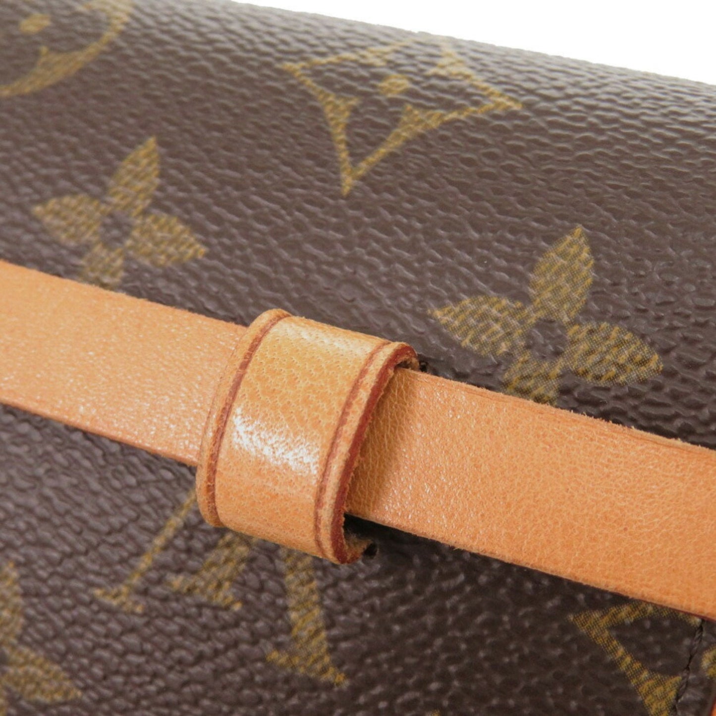 Florentine Canvas Shoulder Bag with Dust Bag and Strap