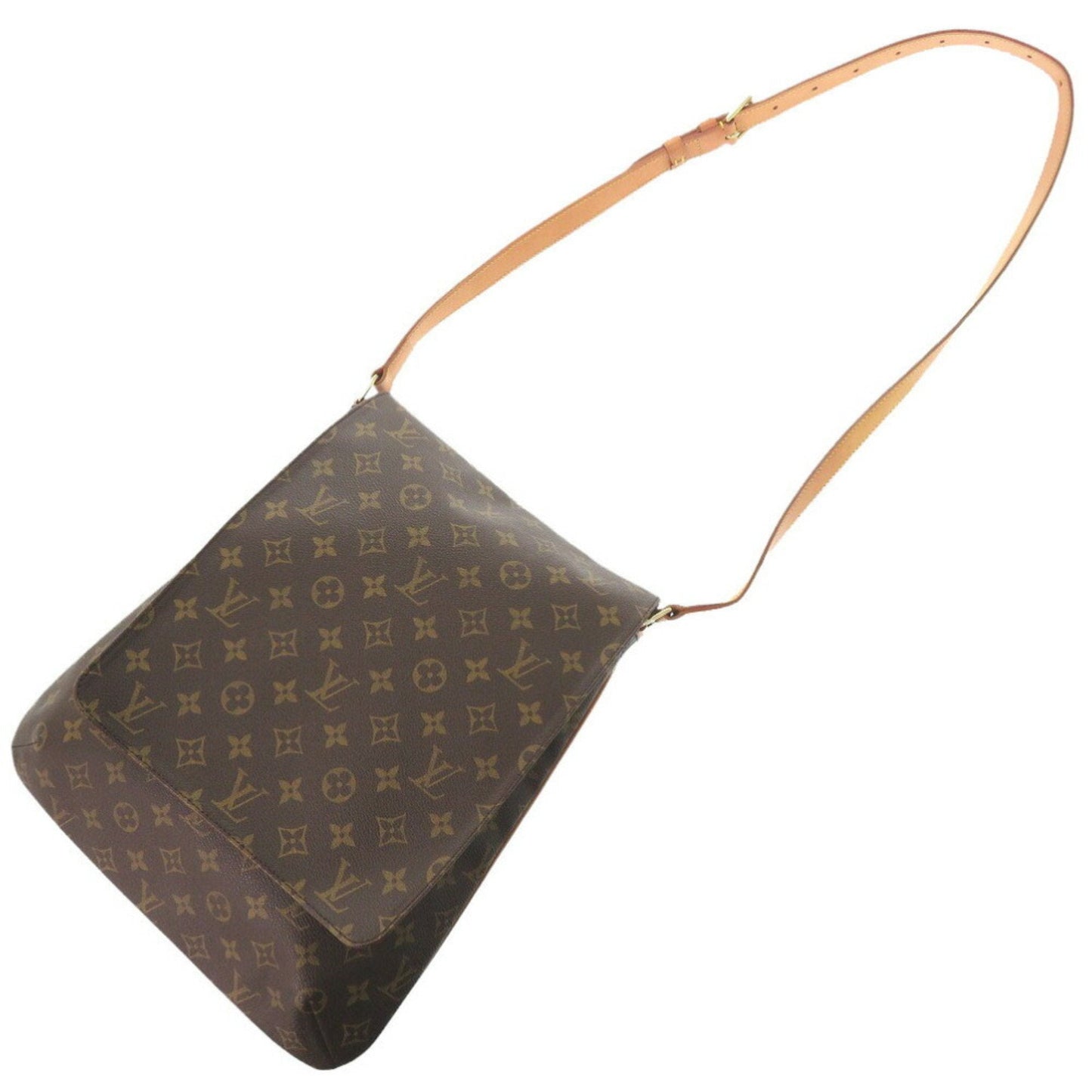Canvas Musette Bag with Adjustable Strap