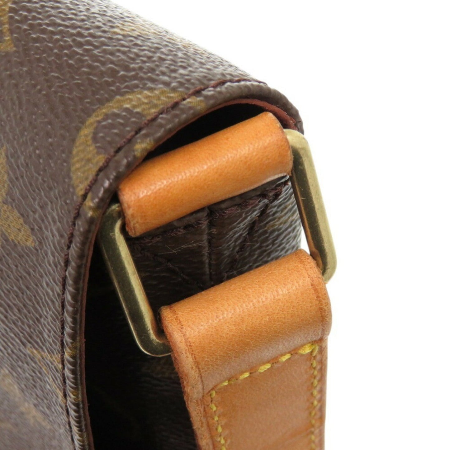 Canvas Musette Bag with Adjustable Strap