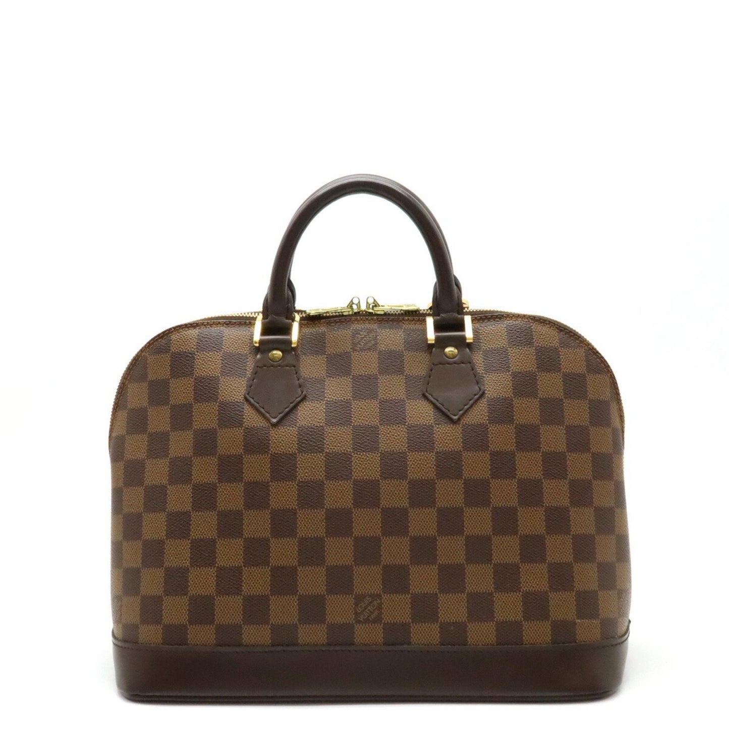 Canvas Designer Handbag with Slight Wear and Scratches