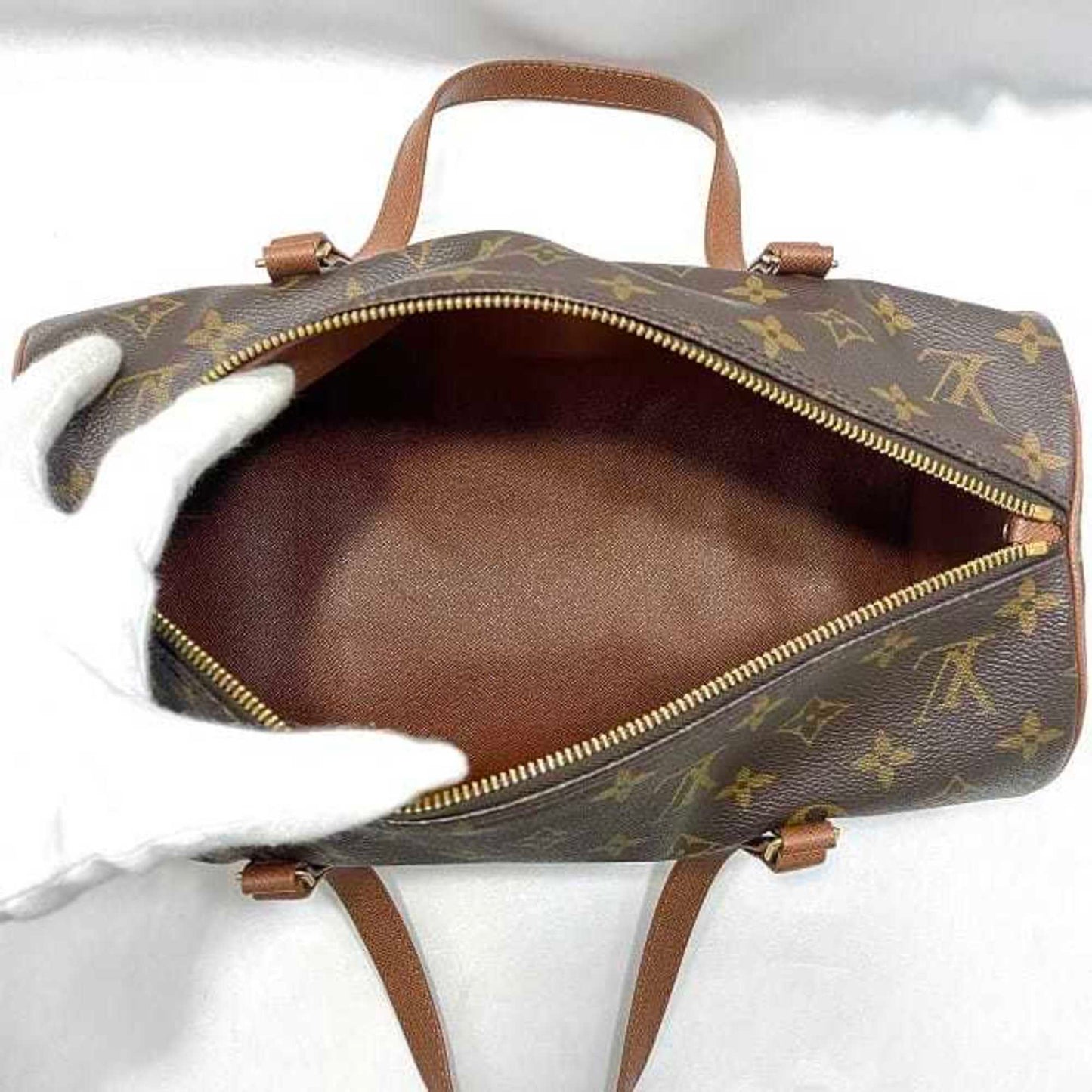 Papillon 30 Canvas Bag with Slight Wear