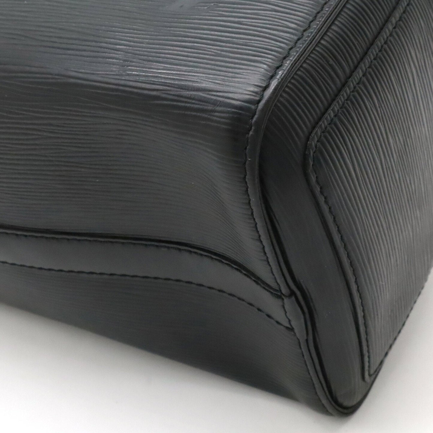 Leather Speedy Bag with Key and Padlock