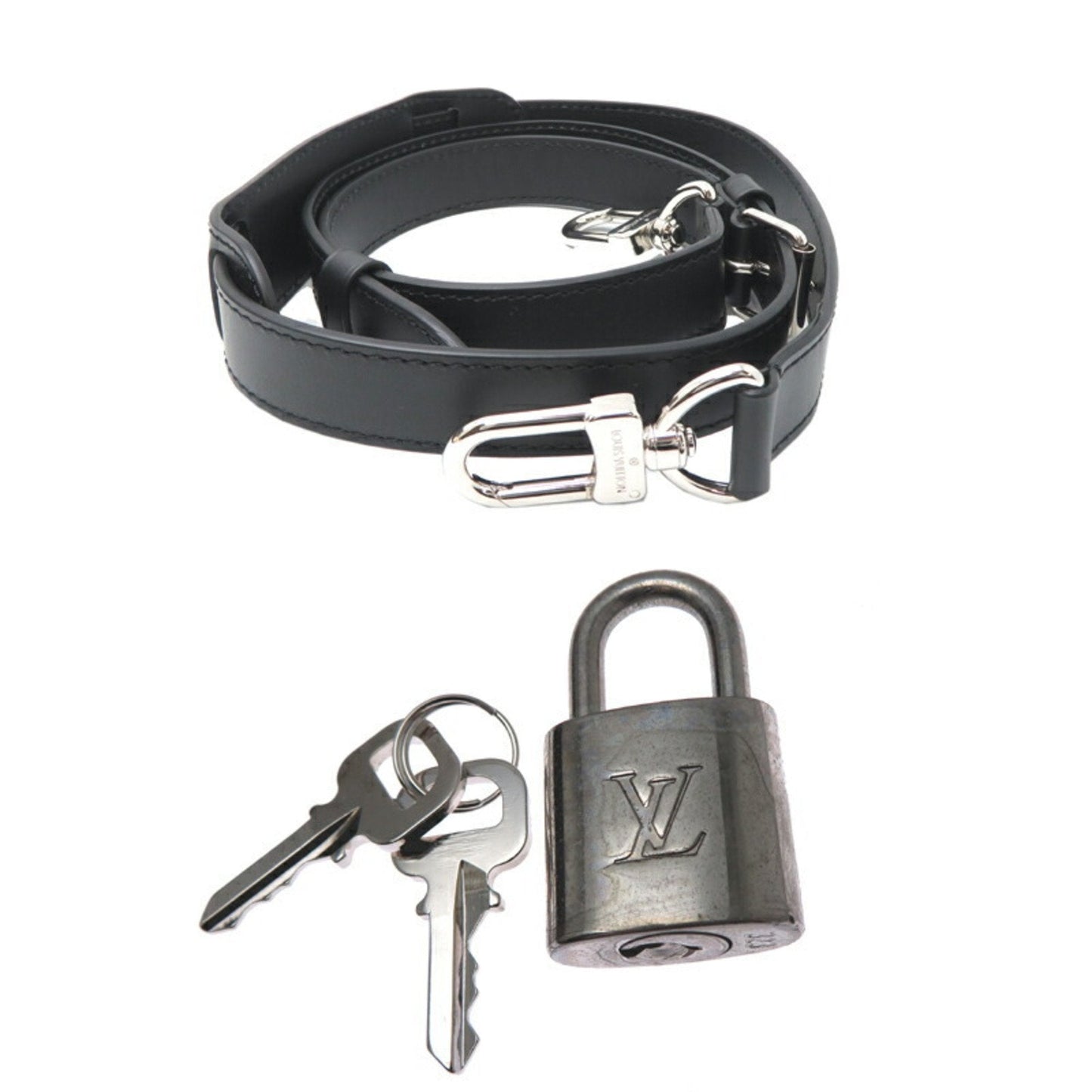 Canvas Porte Documents Voyage with Dust Bag Padlock and Shoulder Strap