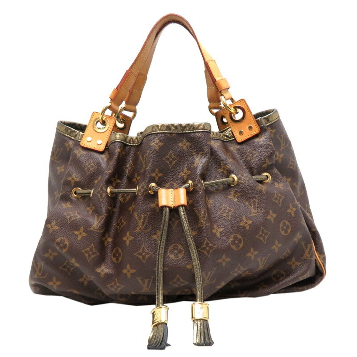 Designer Canvas Tote Bag with Slight Wear