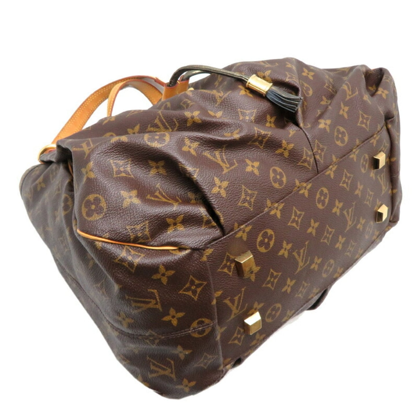 Designer Canvas Tote Bag with Slight Wear