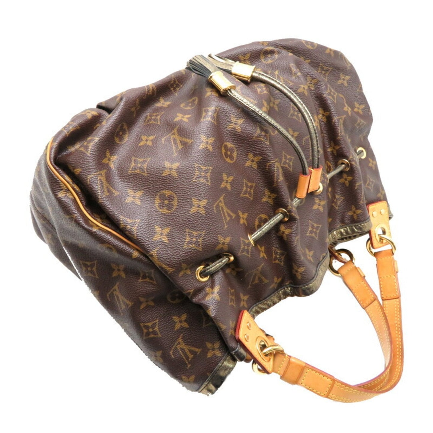 Designer Canvas Tote Bag with Slight Wear