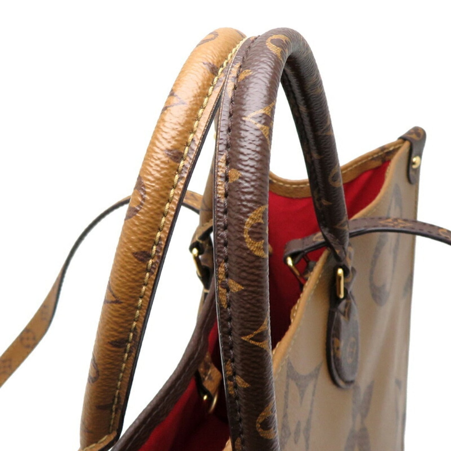 Luxury Canvas Tote Bag with Monogram Detailing