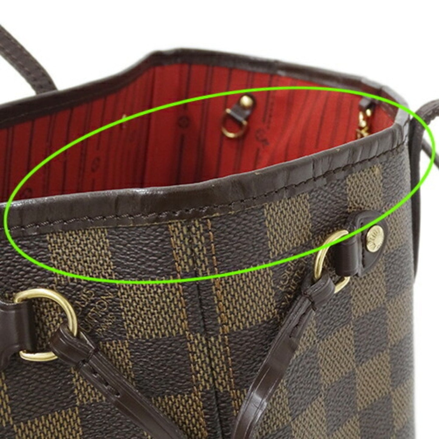 Neverfull PM Canvas Tote Bag in Good Condition