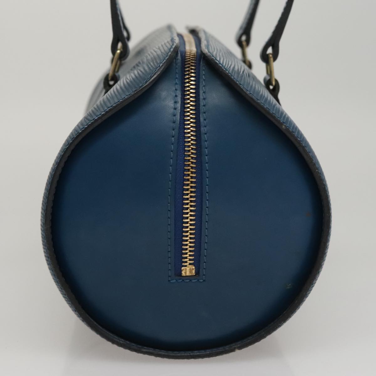 Leather Soufflot Handbag with Slight Wear