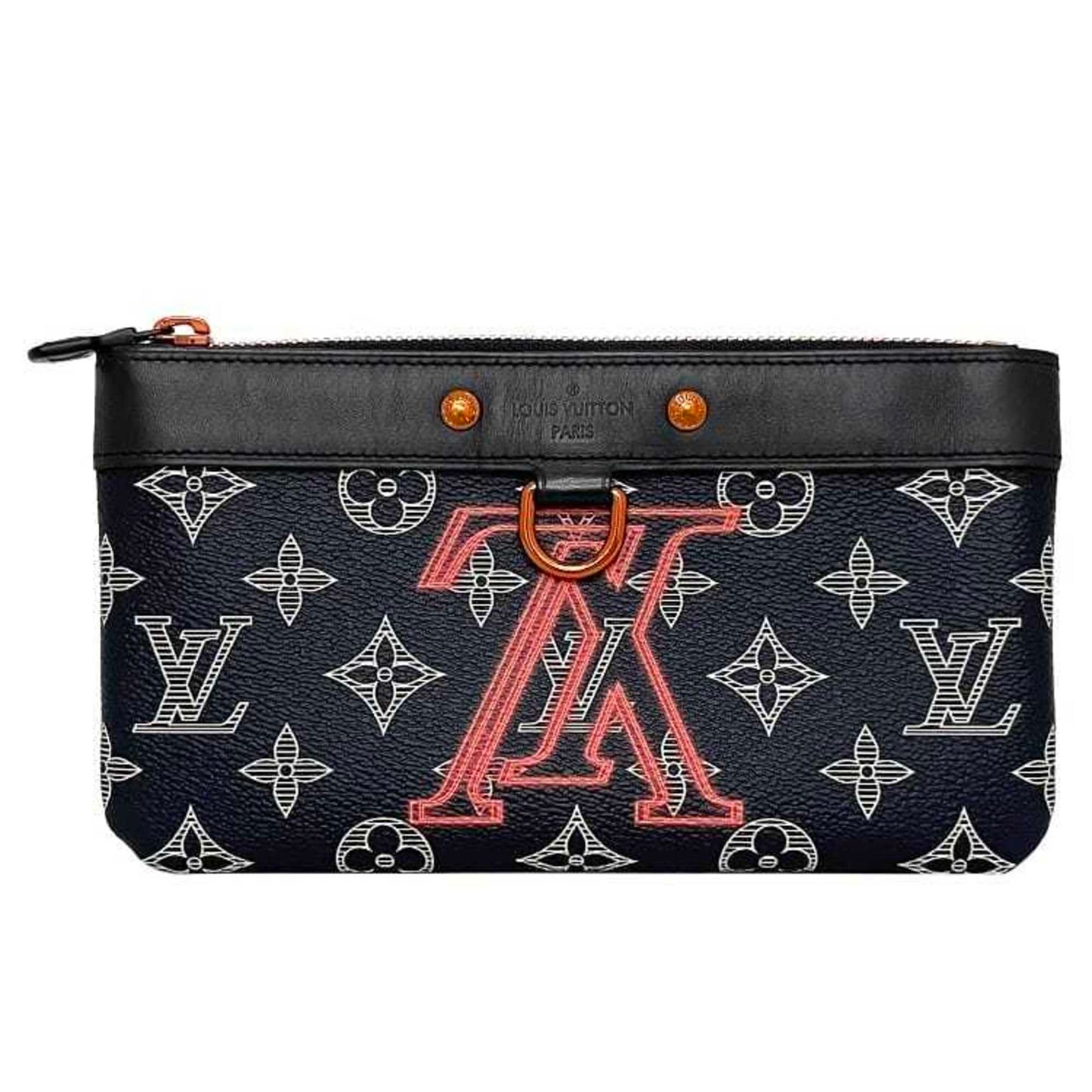 Canvas Pochette with Dust Bag and Good Condition