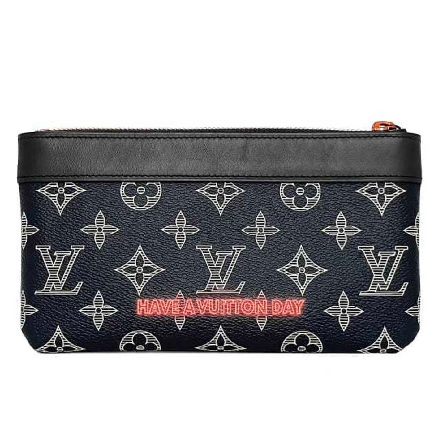 Canvas Pochette with Dust Bag and Good Condition