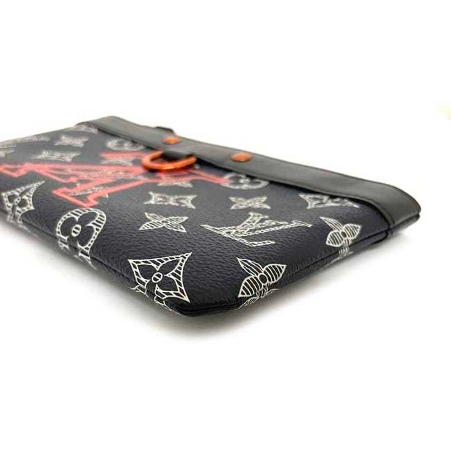 Canvas Pochette with Dust Bag and Good Condition