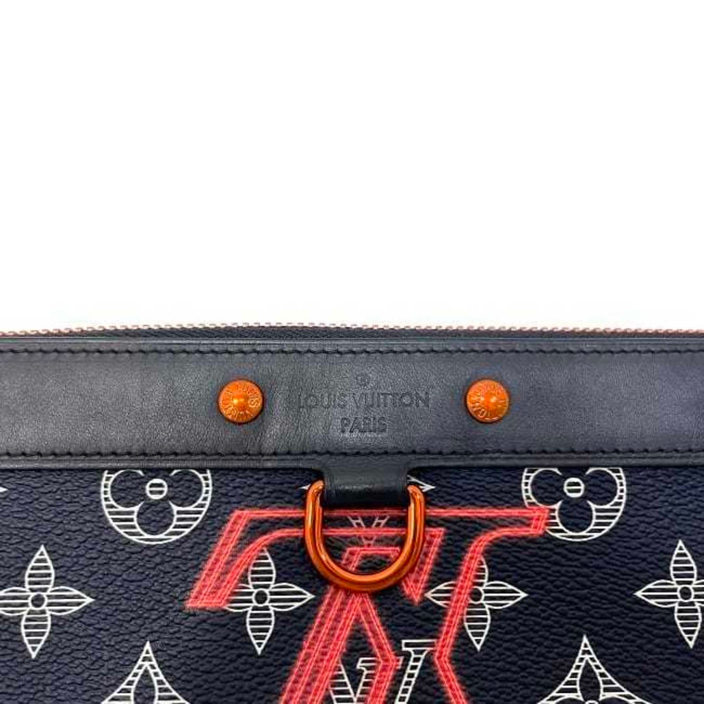 Canvas Pochette with Dust Bag and Good Condition