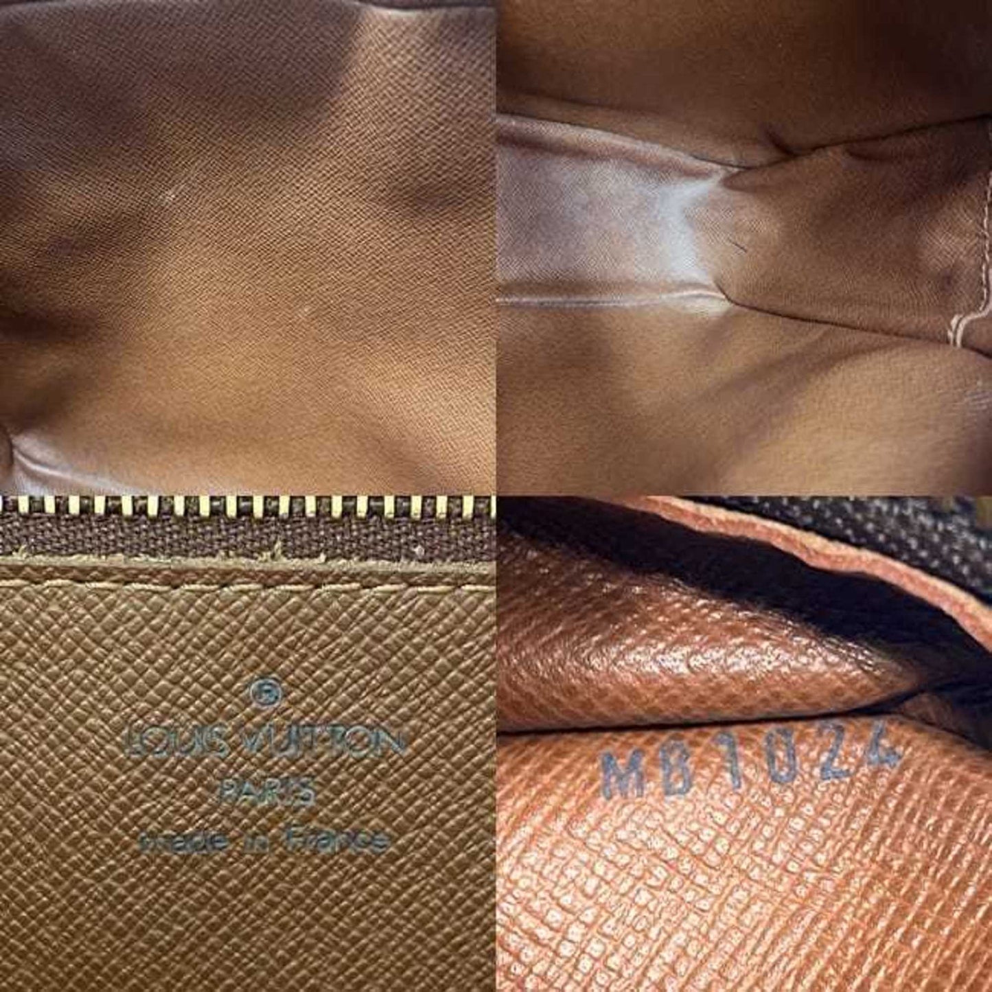 Vintage Canvas Trocadero Crossbody Bag