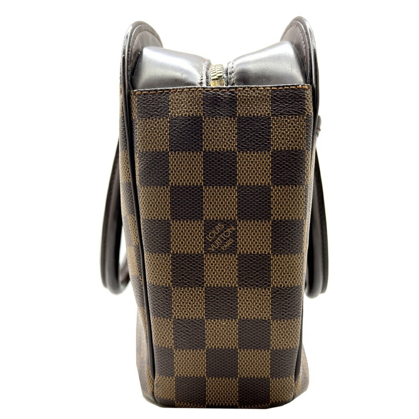 Elegant Canvas Shoulder Bag with Classic Design