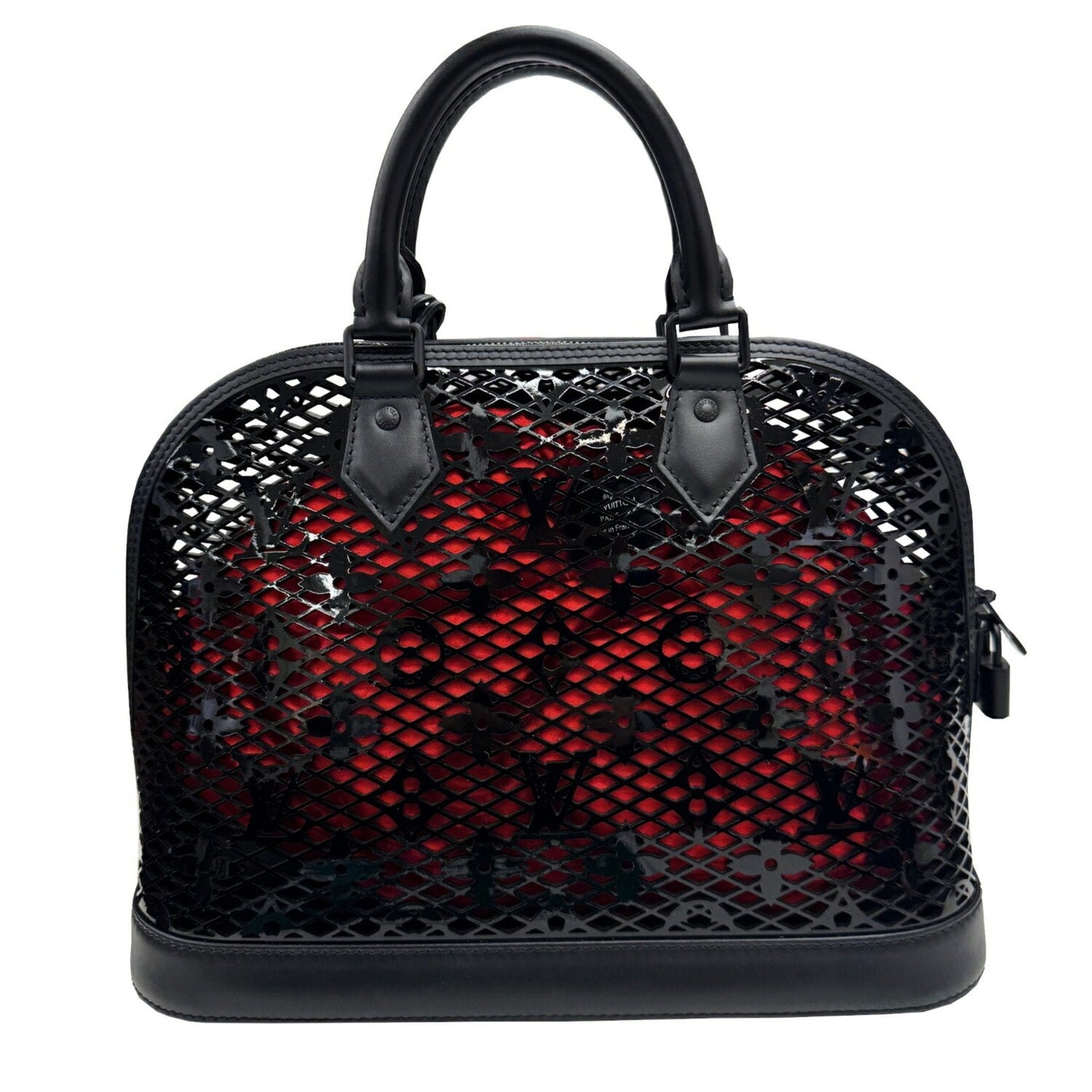 Leather Alma Handbag with Dust Bag