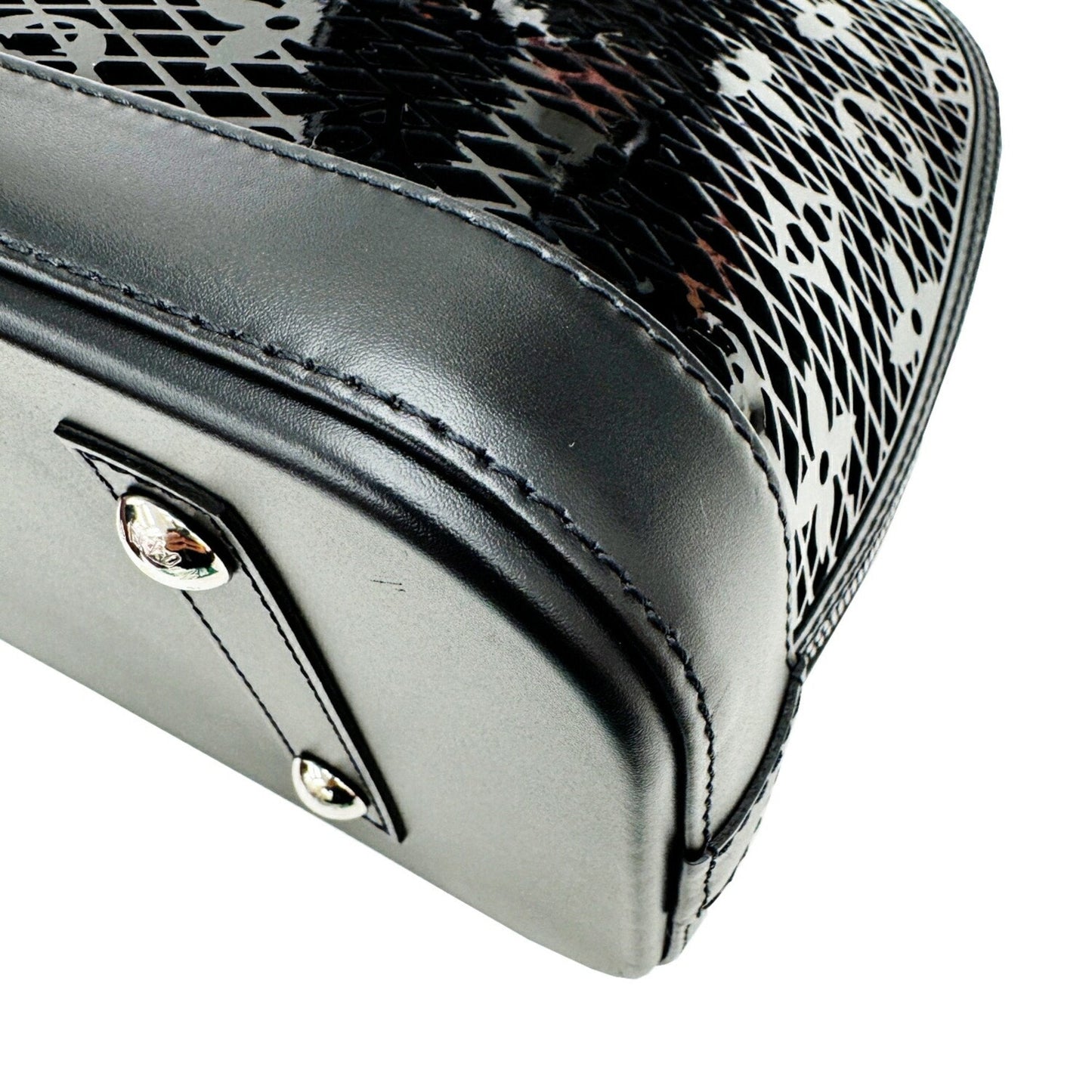 Leather Alma Handbag with Dust Bag