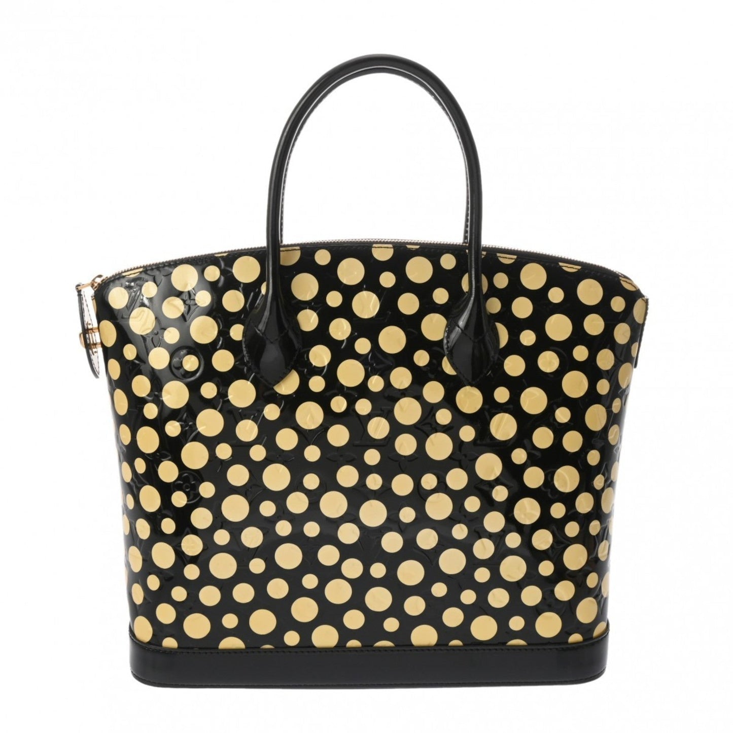 Patent Leather Lockit Handbag with Dust Bag