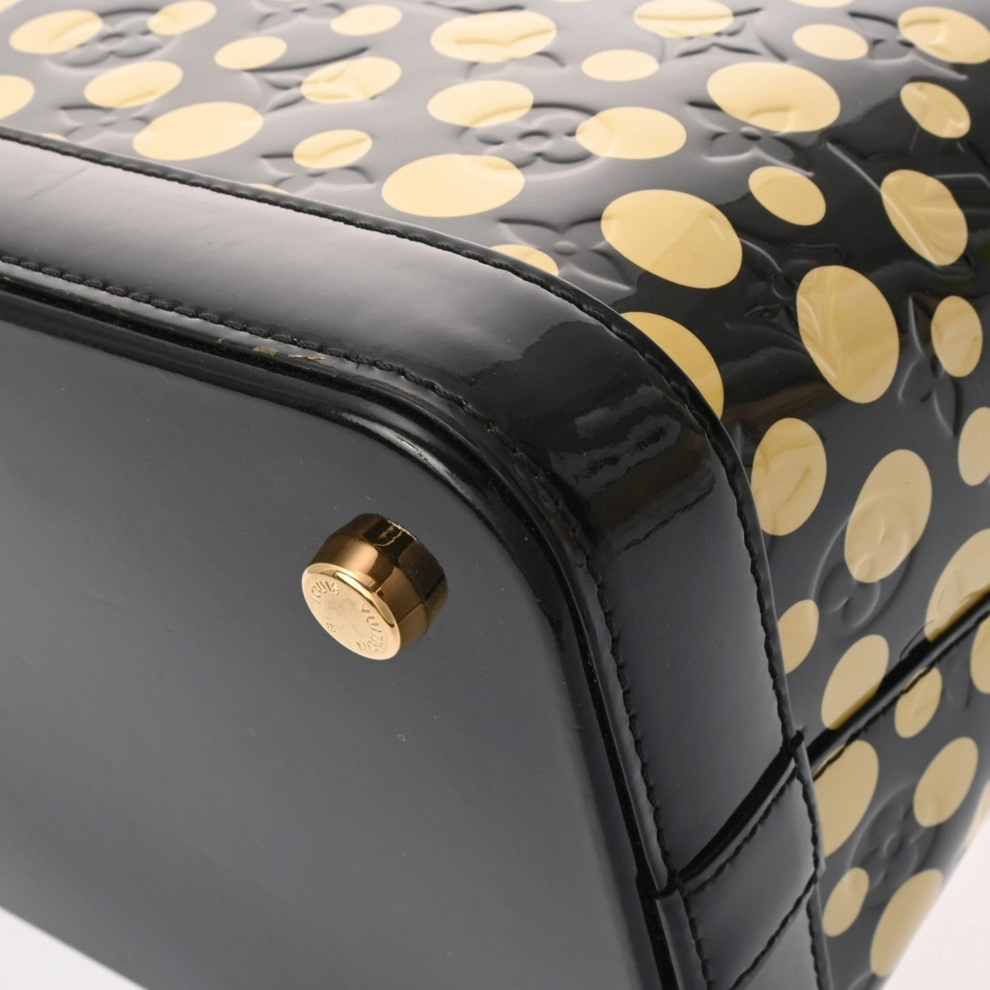 Patent Leather Lockit Handbag with Dust Bag