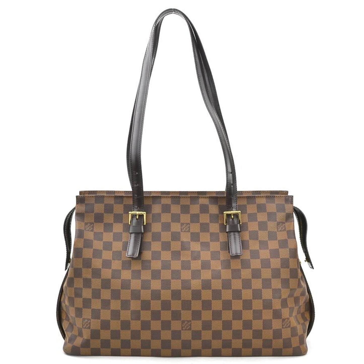 Luxury Canvas Tote Bag with Slight Wear