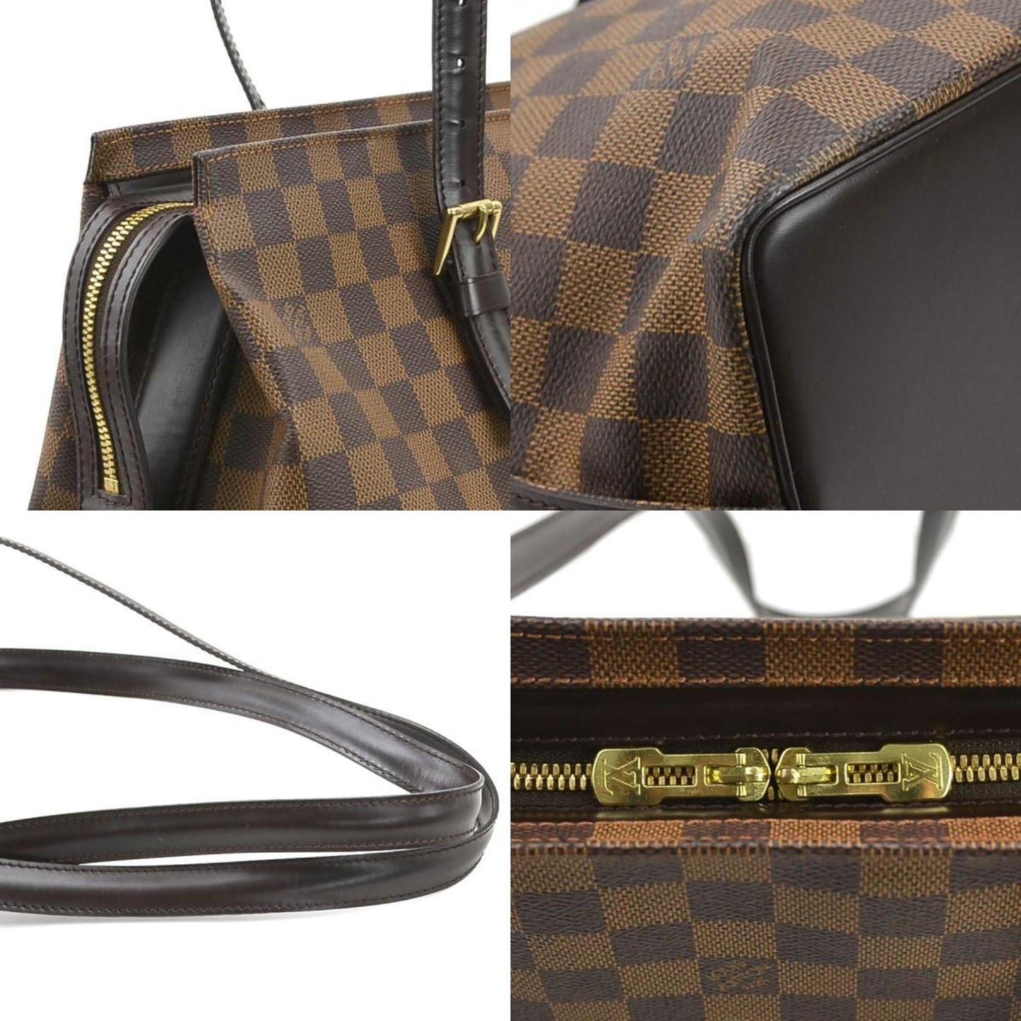 Luxury Canvas Tote Bag with Slight Wear