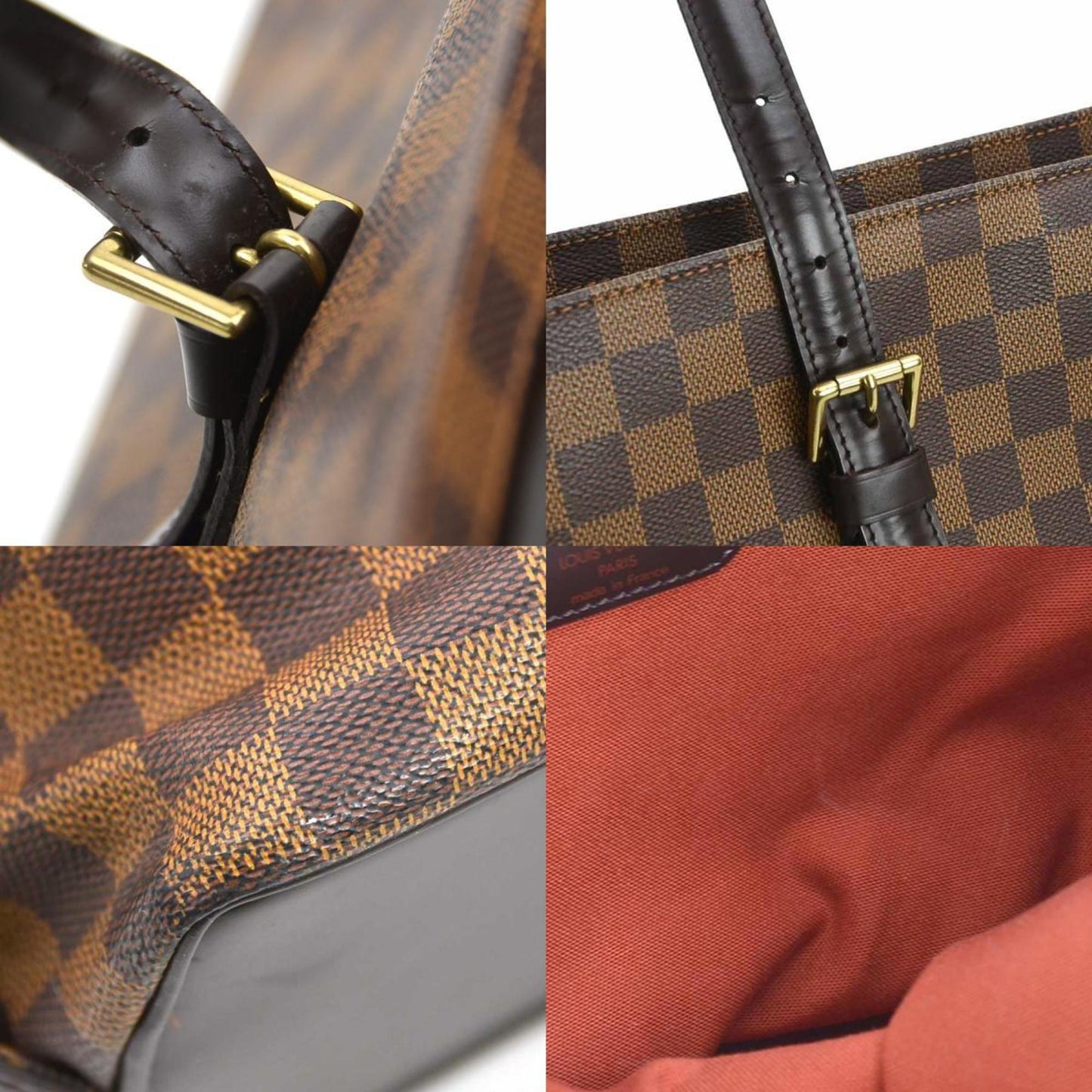 Luxury Canvas Tote Bag with Slight Wear
