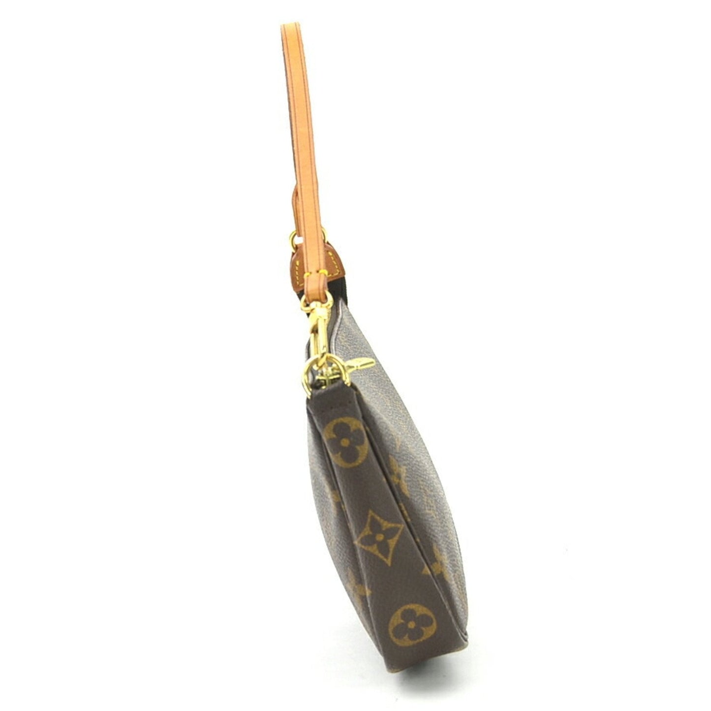 Pochette Accessoire Canvas Clutch with Slight Wear and Discoloration