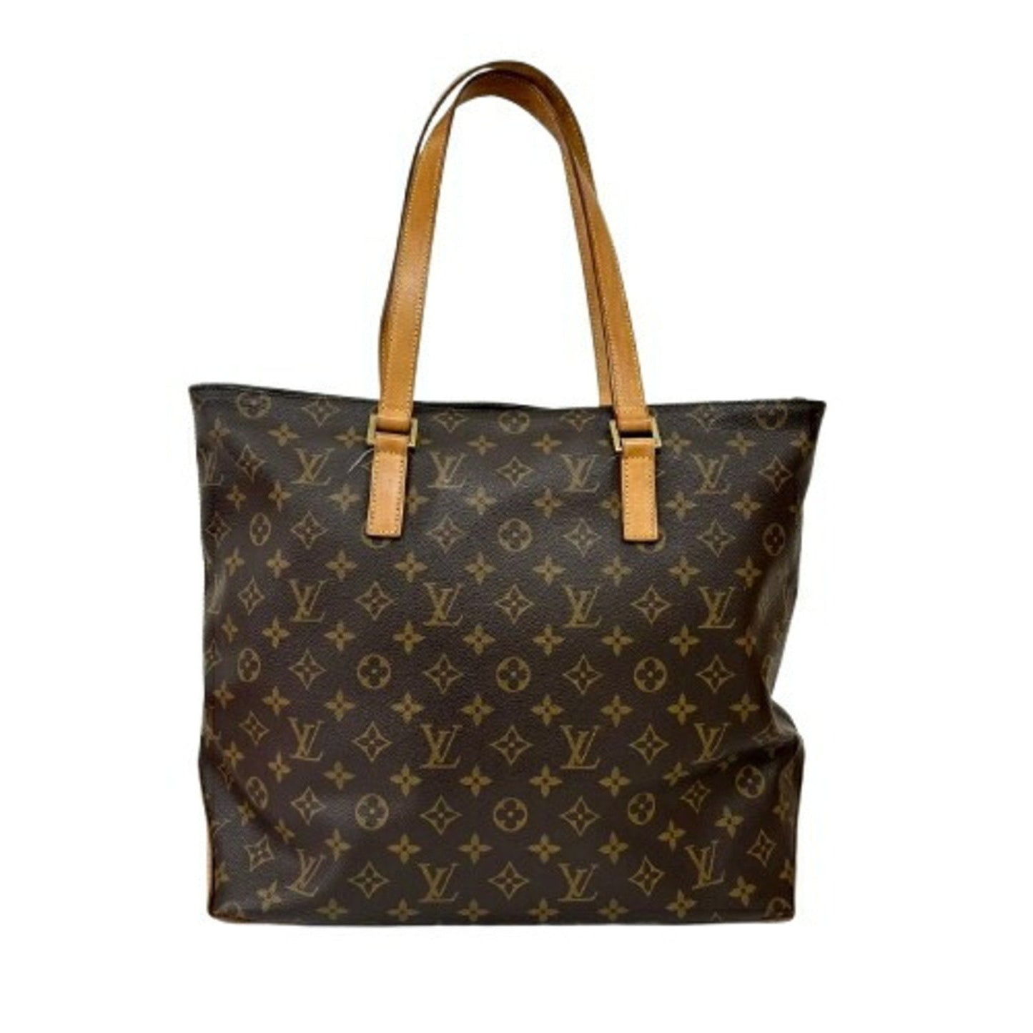 Luxurious Canvas Tote with Minor Wear