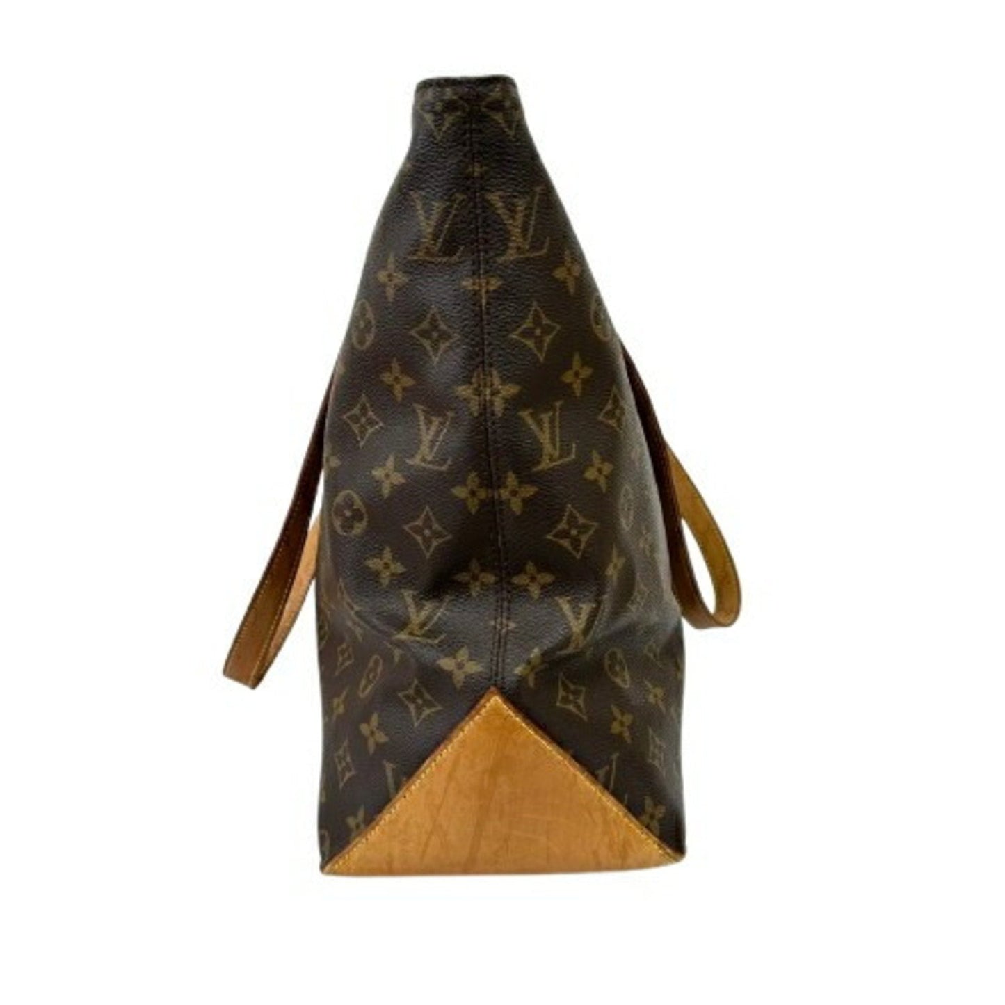 Luxurious Canvas Tote with Minor Wear