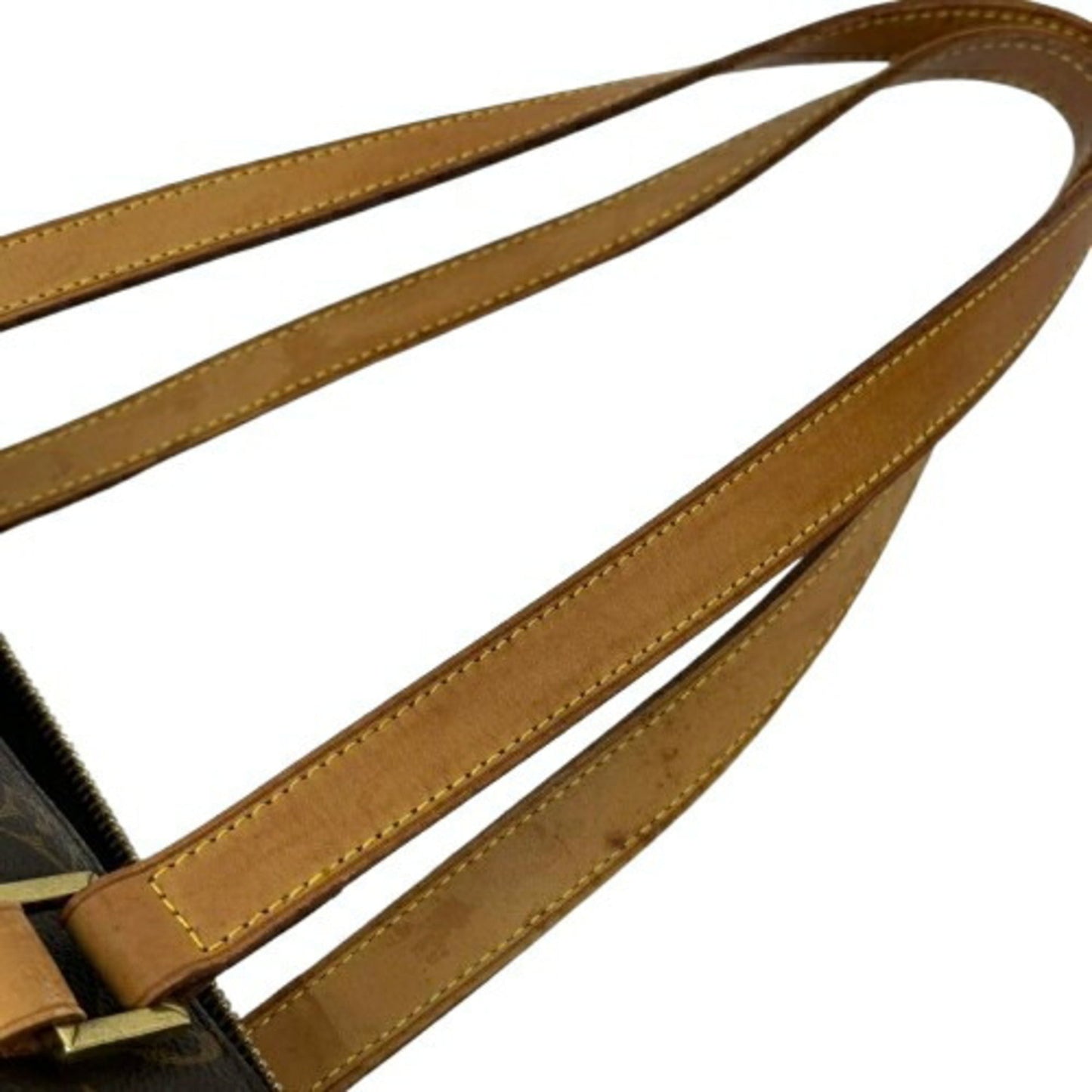 Luxurious Canvas Tote with Minor Wear