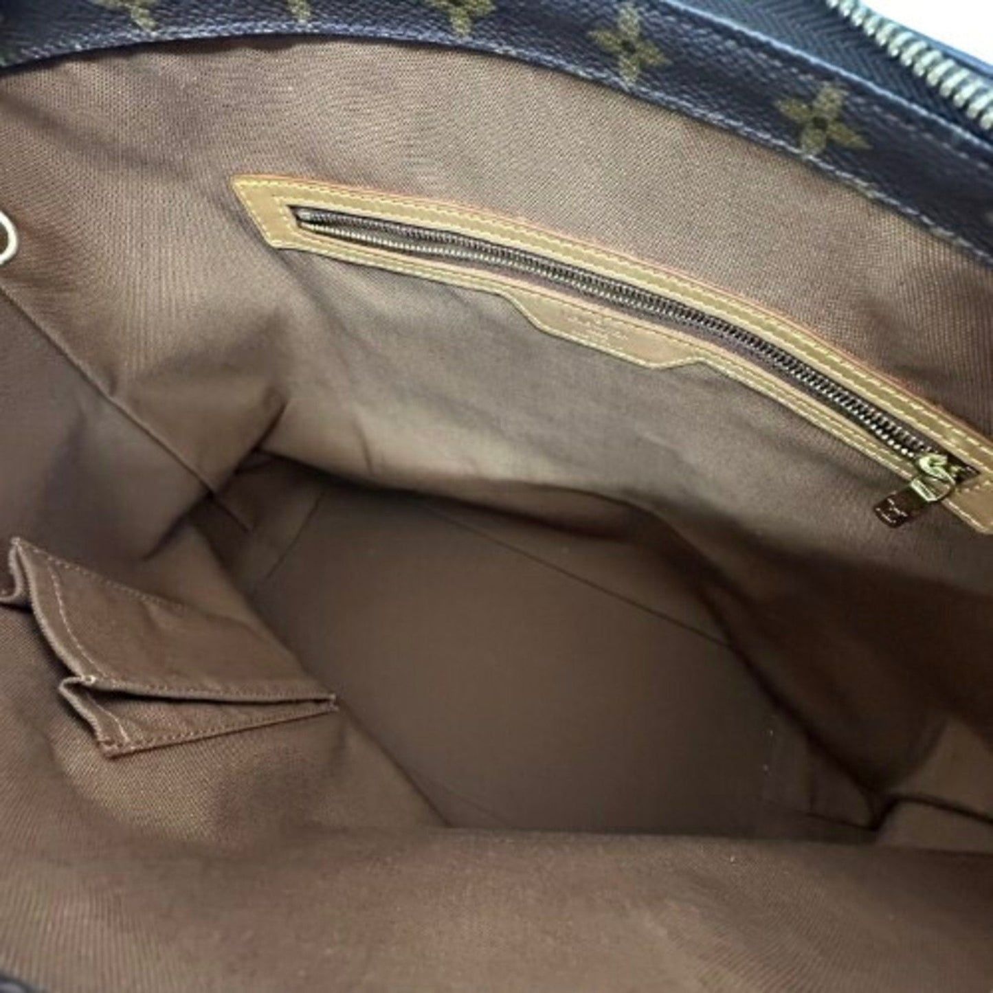 Luxurious Canvas Tote with Minor Wear