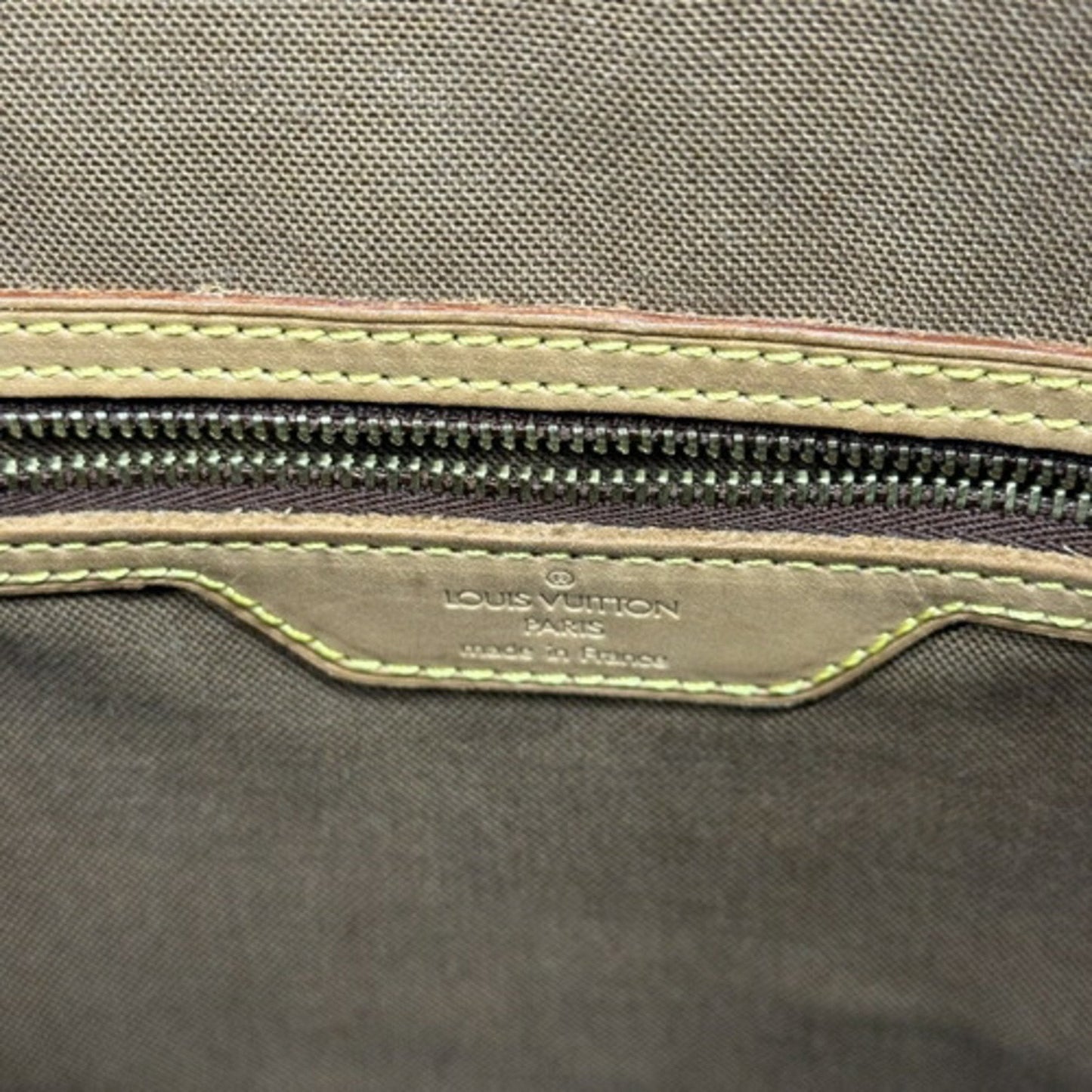 Luxurious Canvas Tote with Minor Wear