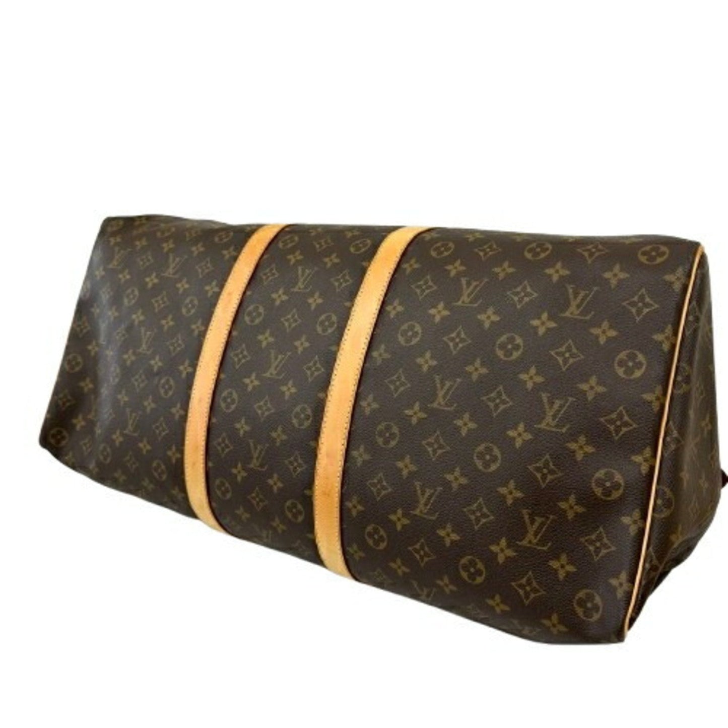 Designer Canvas Travel Bag with Sun Damage