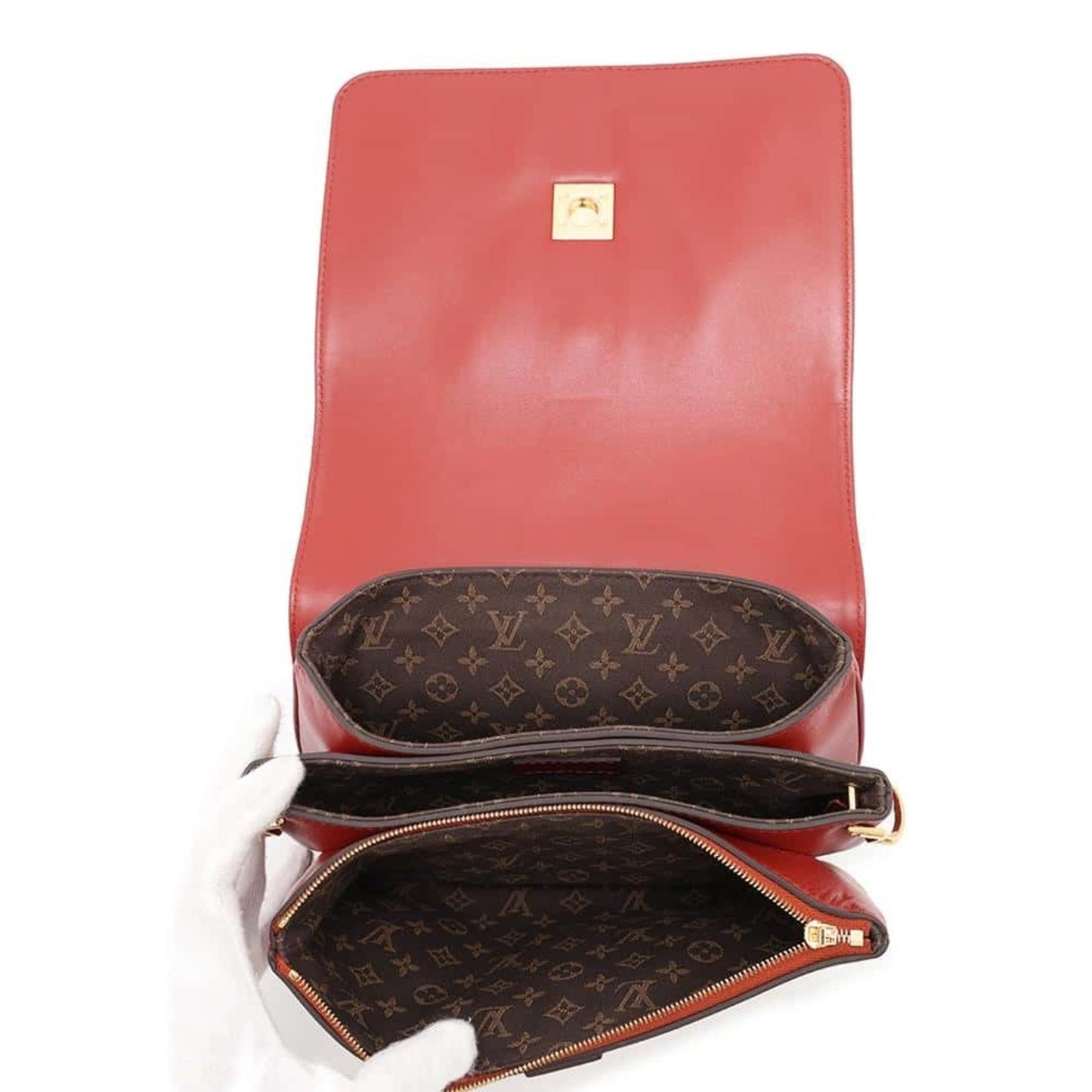 Luxury Rendez Vous Leather Shoulder Bag