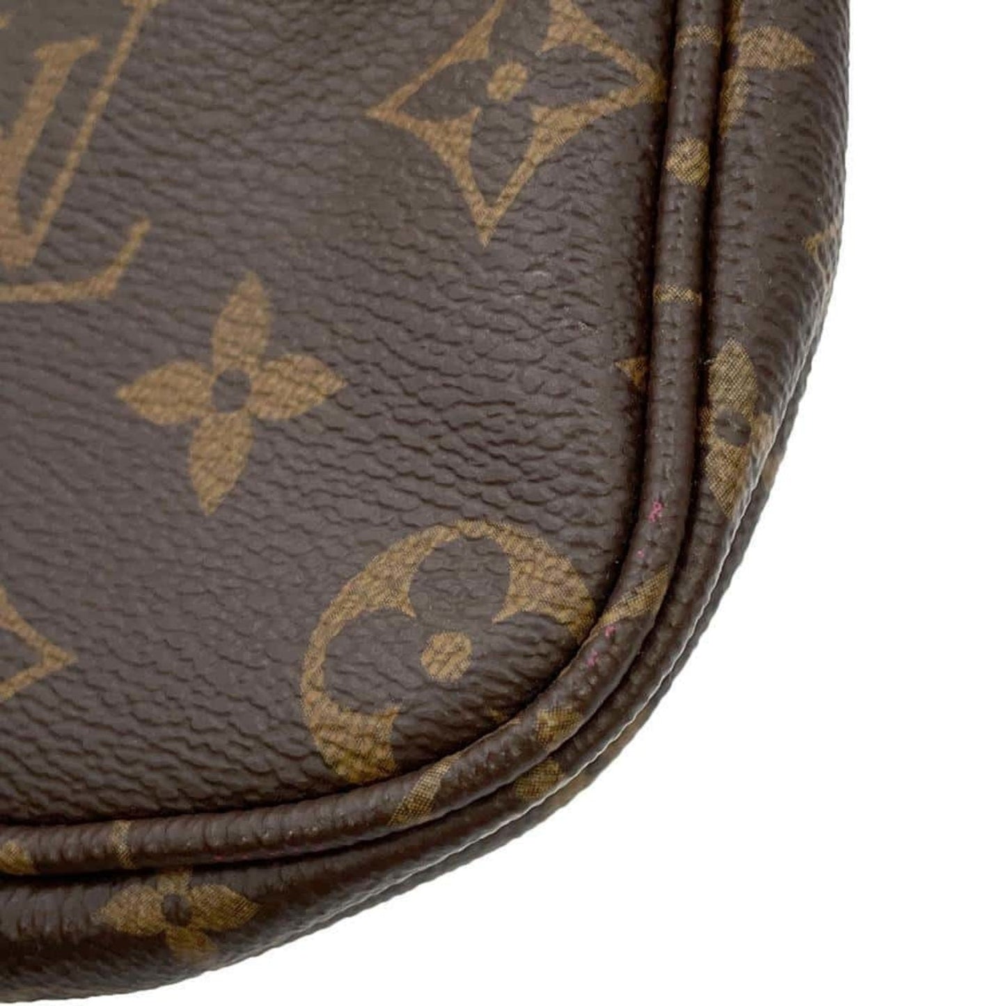 Multi Pochette Accessoires Canvas Bag with Dust Bag and Pouch
