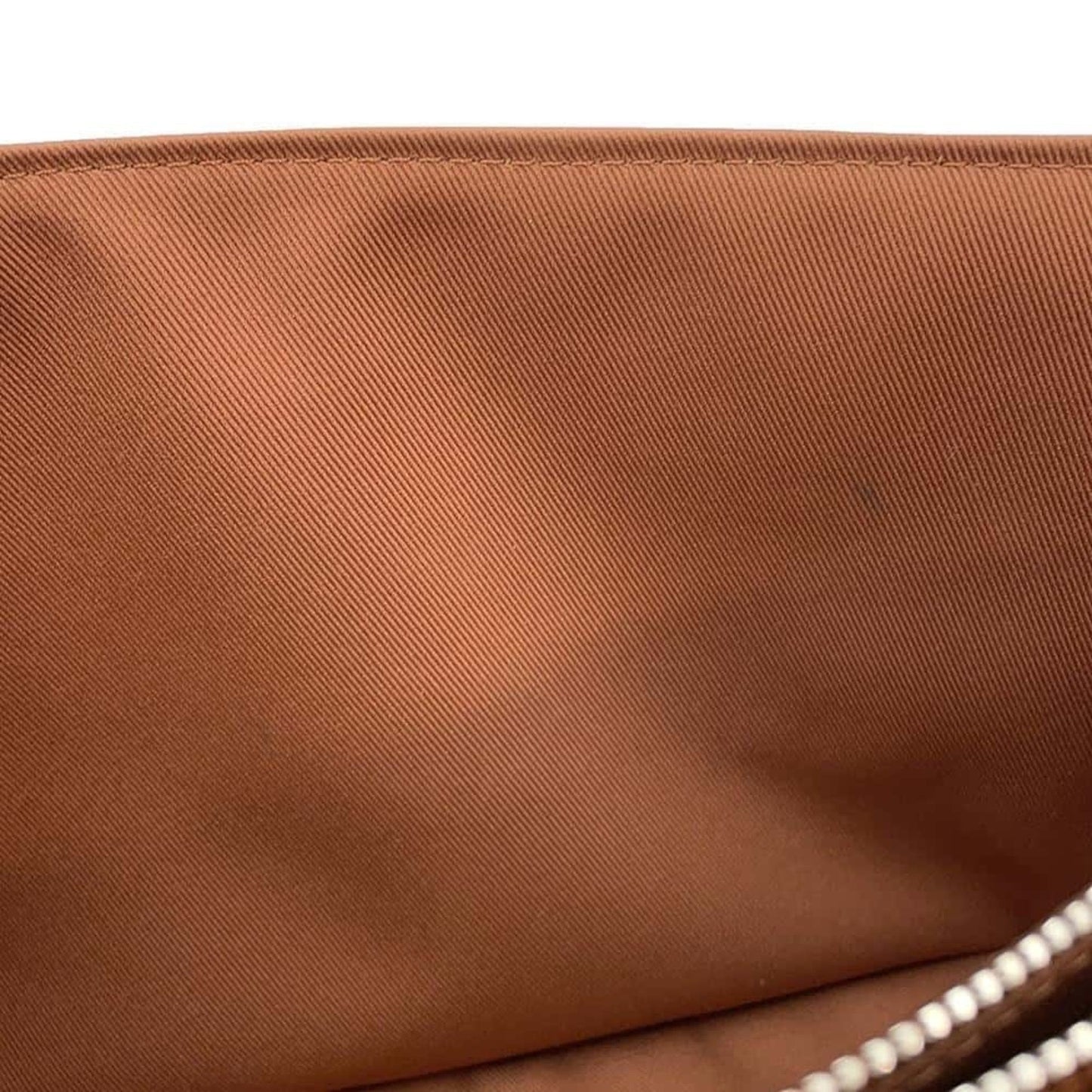 Leather Montsouris Backpack with Dust Bag and Name Tag