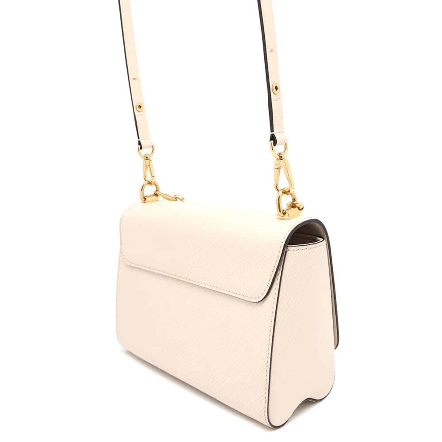 Luxury Leather Shoulder Bag with Dust Bag and Mirror