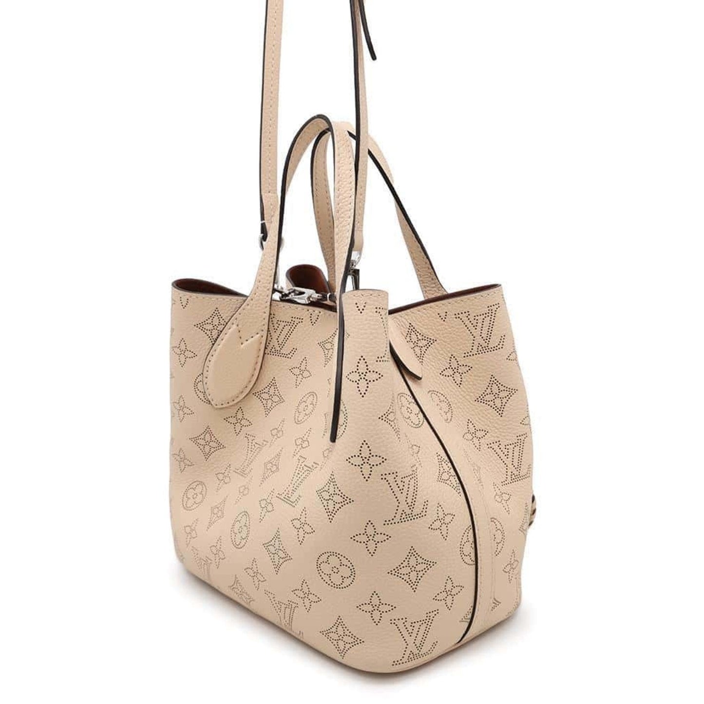 Mahina Leather Handbag with Charm and Shoulder Strap