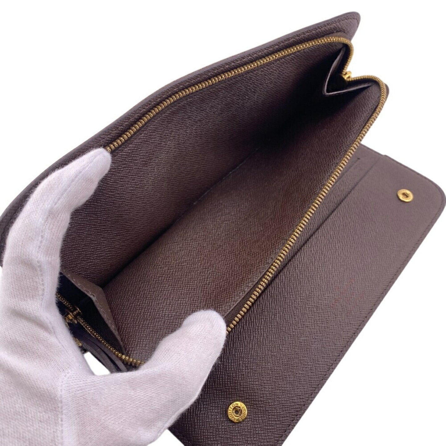 Luxury Canvas Wallet in Good Condition