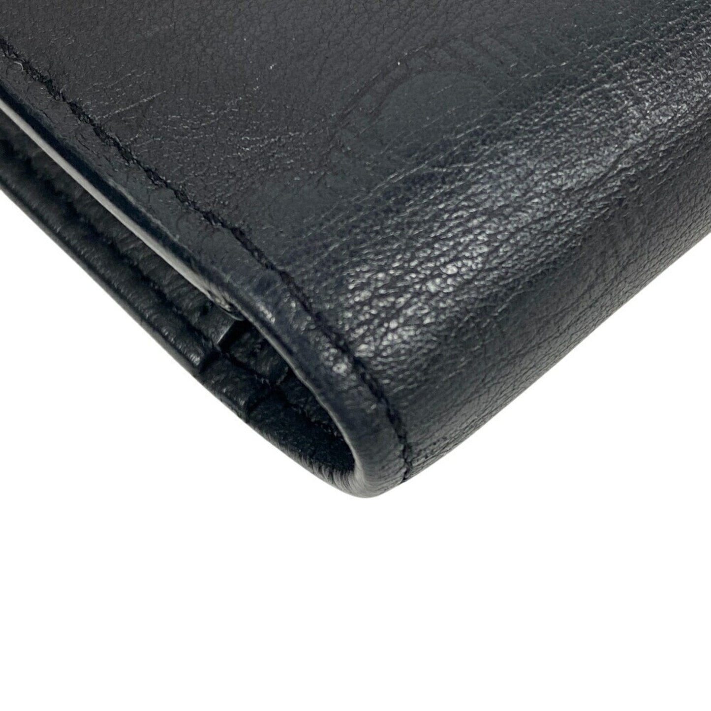 Luxurious Leather Wallet with Box and Dust Bag