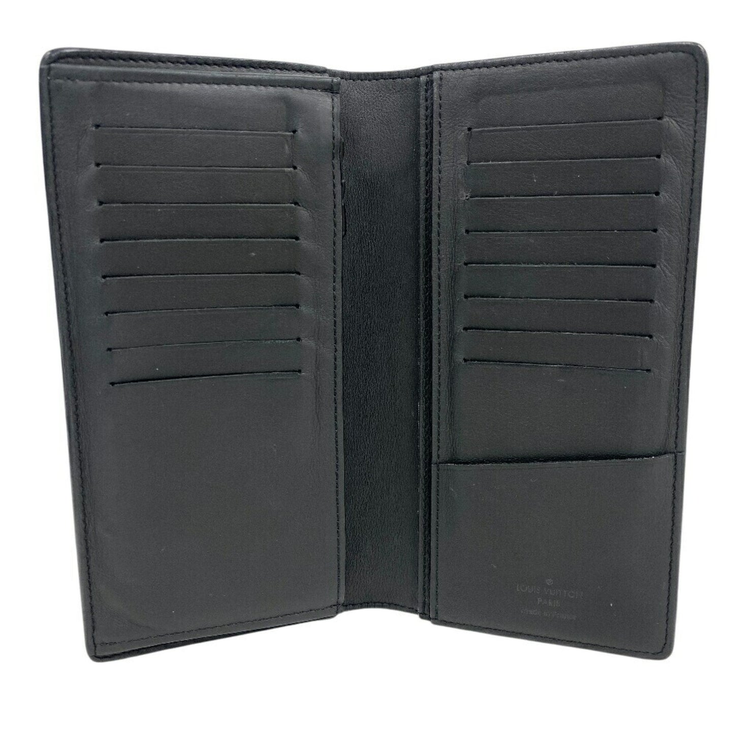 Luxurious Leather Wallet with Box and Dust Bag