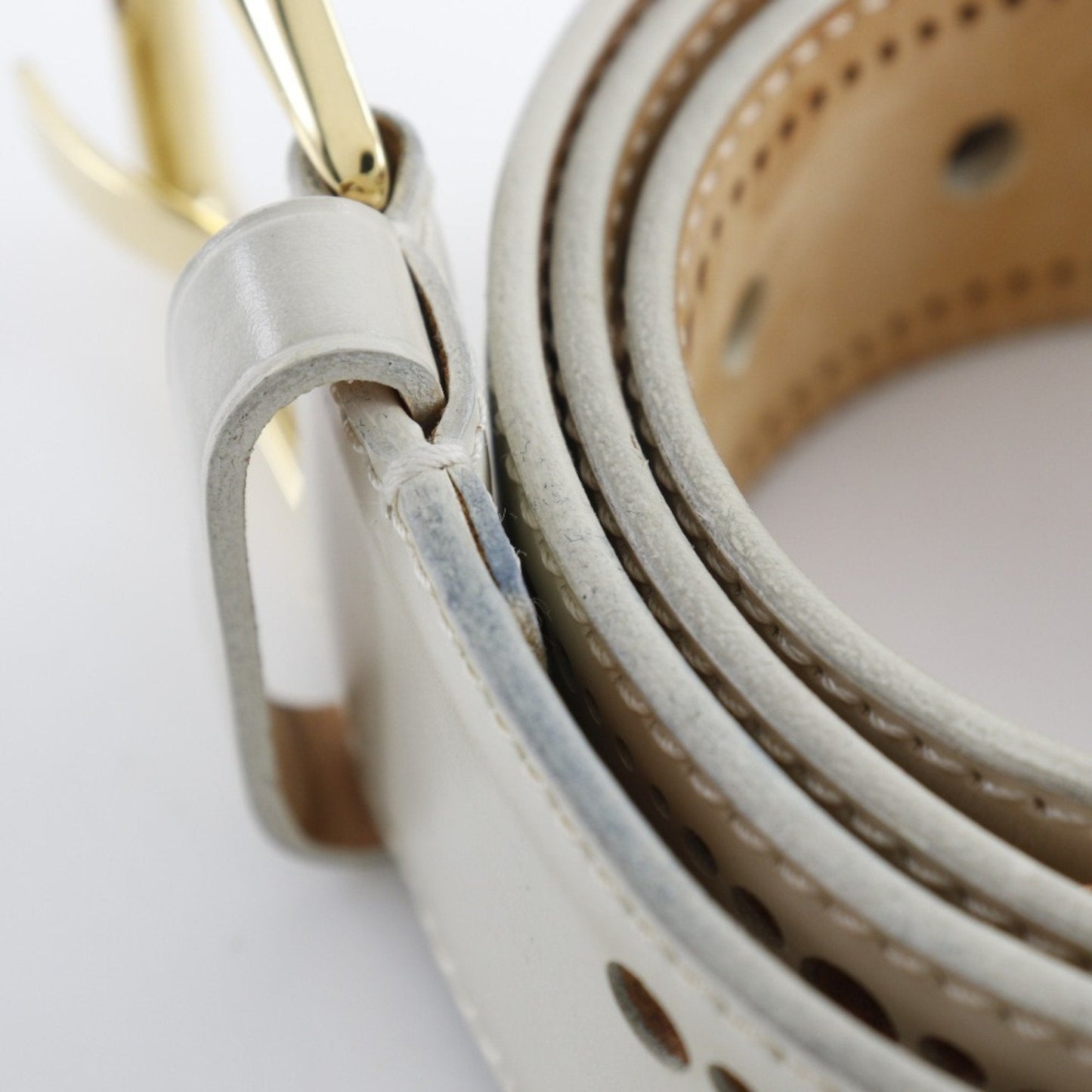 Luxury Leather Belt with Box and Dust Bag
