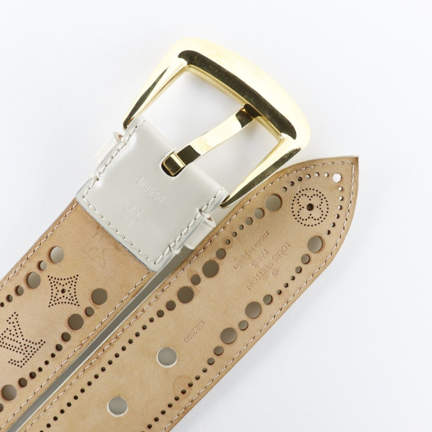 Luxury Leather Belt with Box and Dust Bag