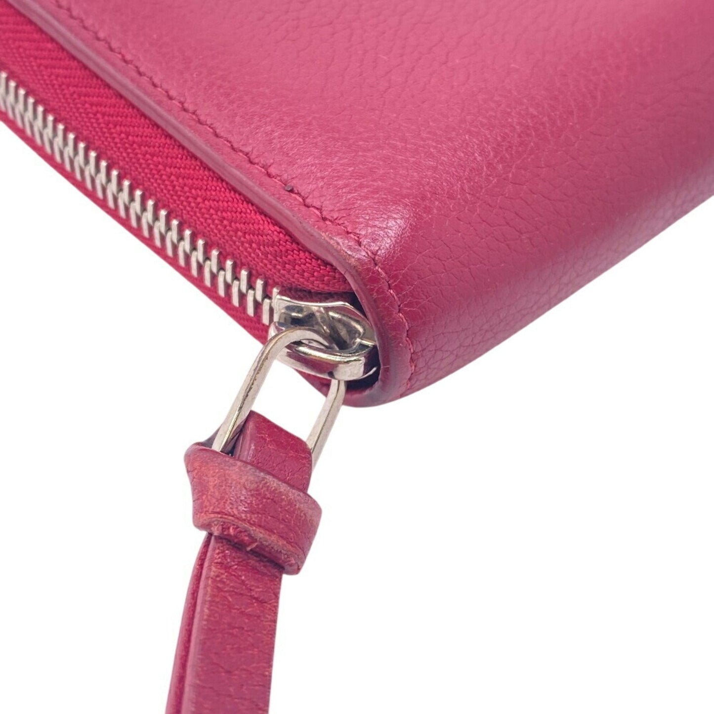 Leather Lockme Bag with Stains and Rubbed Corners