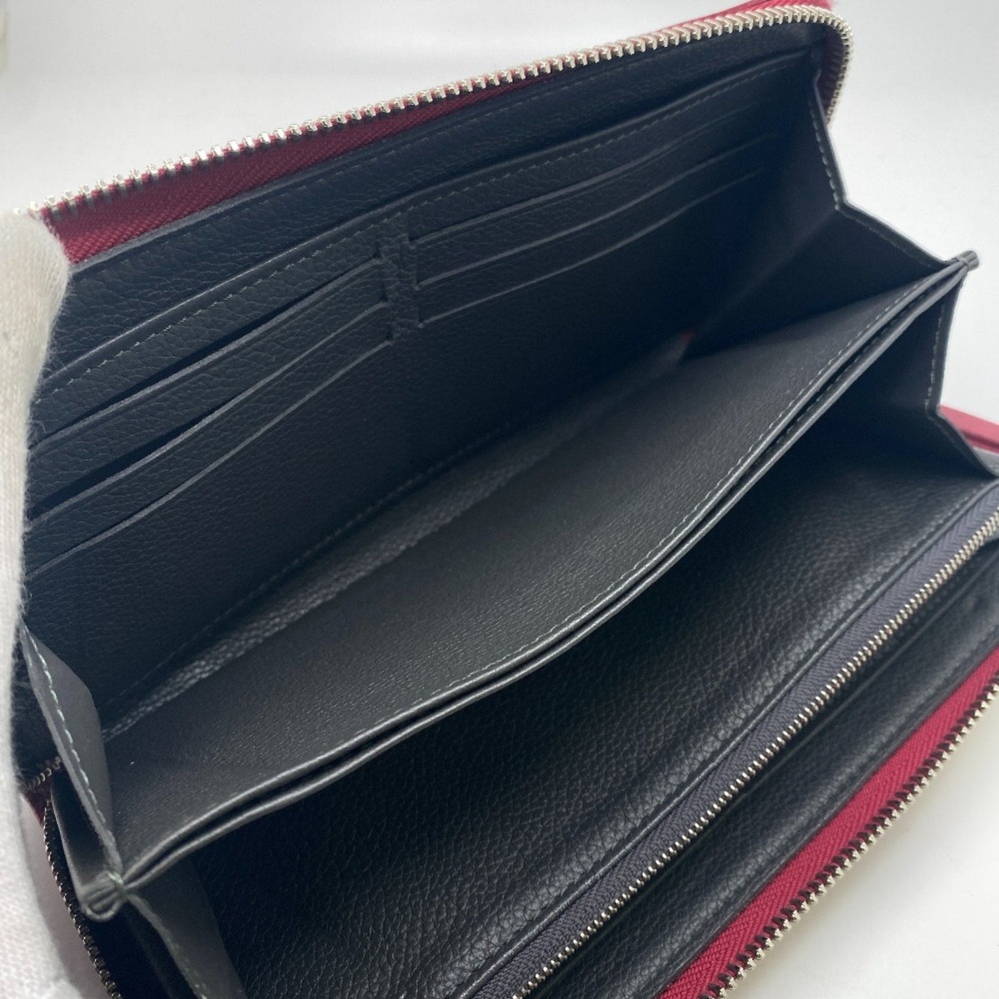Leather Lockme Bag with Stains and Rubbed Corners