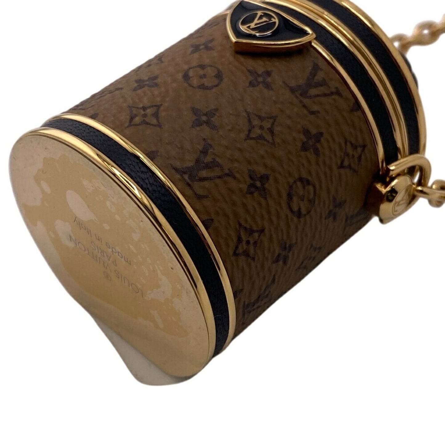 Designer Leather Cannes Bag with Slight Wear