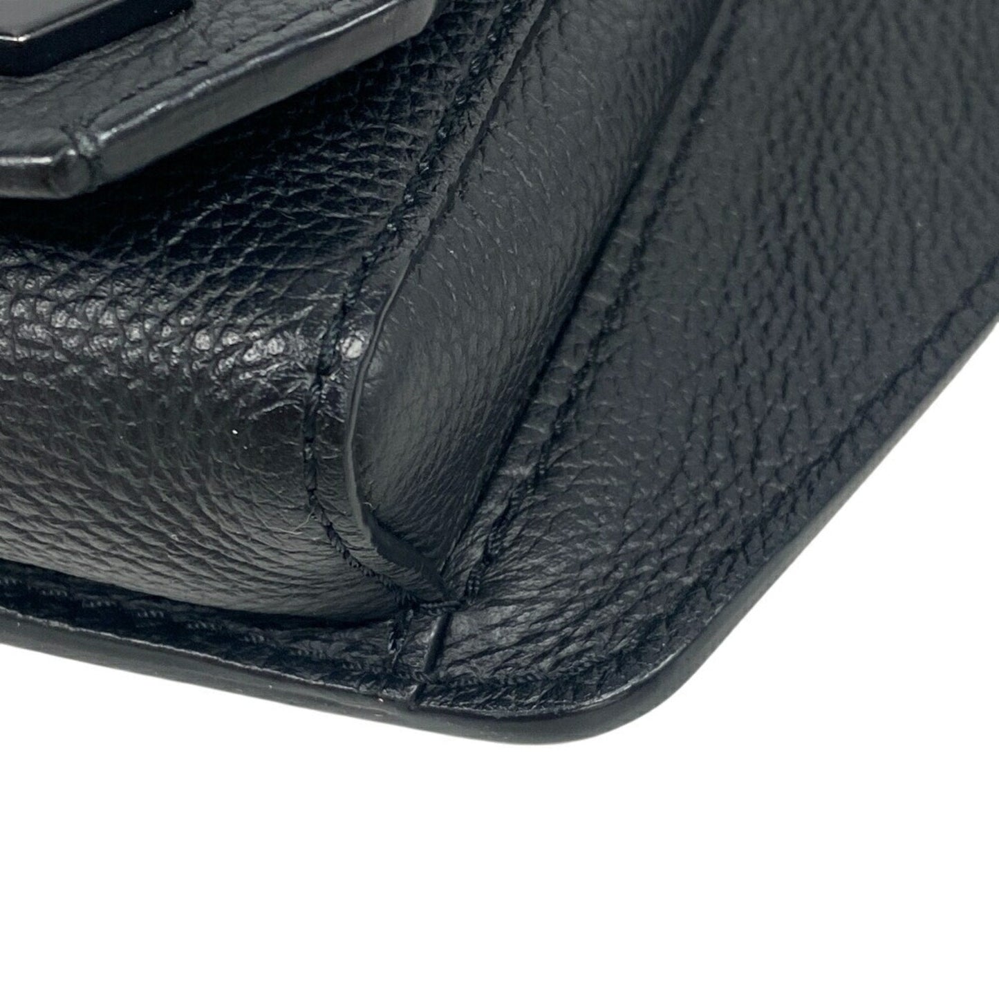 Leather Takeoff Bag with Slightly Rubbed Corners