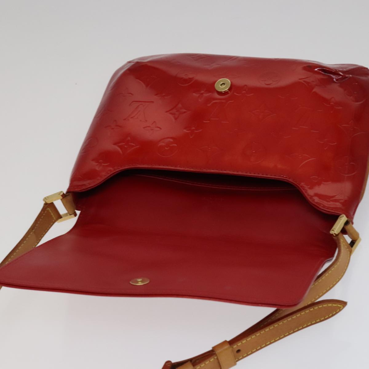 Patent Leather Shoulder Bag