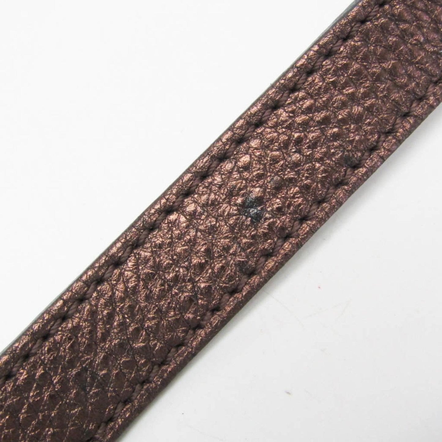 Leather Handbag with Slightly Rubbed Corners and Scratches