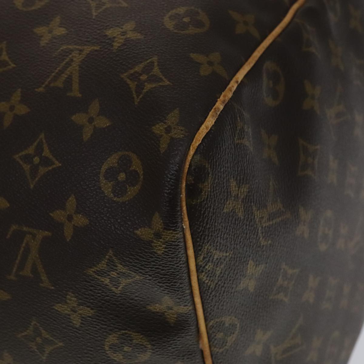 Keepall Canvas Travel Bag with Name Tag